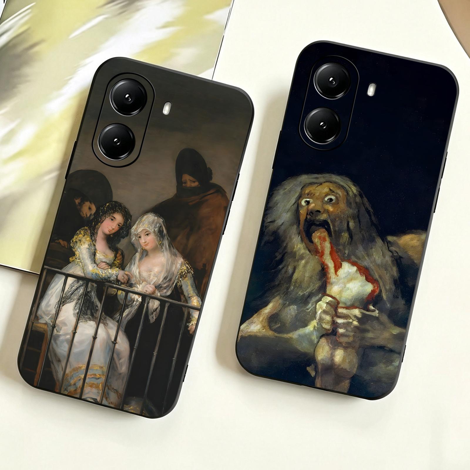Xiaomi Poco X6 - İspanya Francisco Goya Sanat Telefon Kılıfı