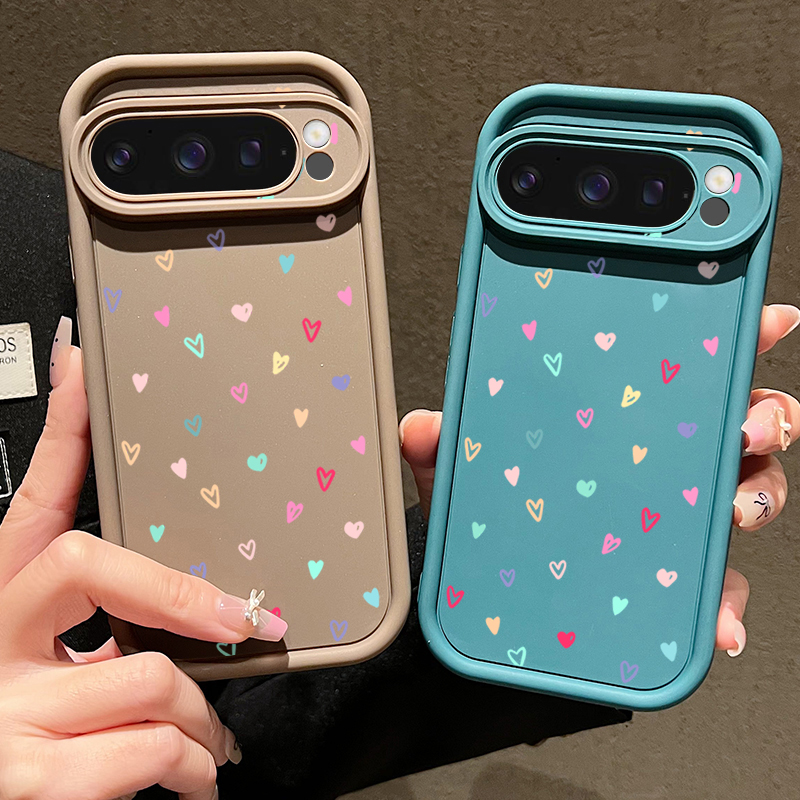 Renkli Küçük Kalpler Desenli Y - Google Pixel 8A incelemesi ve fiyatı