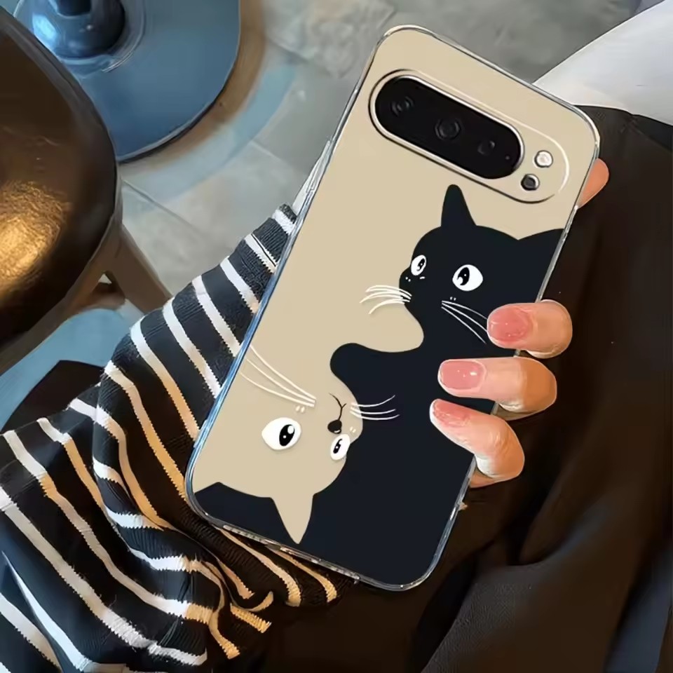 Sıcak Kawaii Karikatür Siyah K - Google Pixel 8A incelemesi ve fiyatı